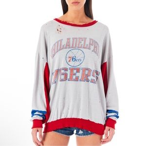 Vtg 76ers sweatshirt